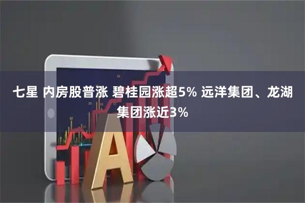 七星 内房股普涨 碧桂园涨超5% 远洋集团、龙湖集团涨近3%